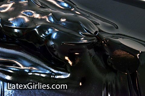 A petrified human insect?