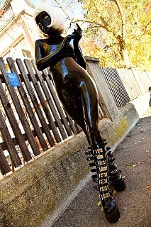 Doll in public