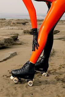 Skates on the beach