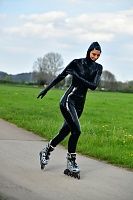 Skating with latex ...
