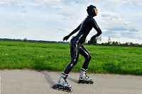 Skating with latex ...