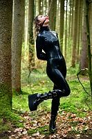 The rope in the forest