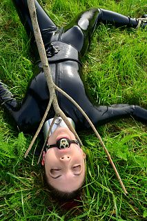 Tied up near the highway